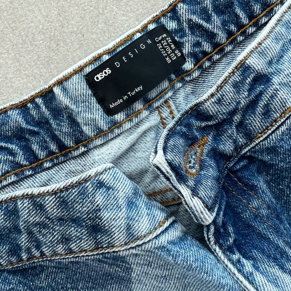 ASOS CURVE TYEDYE JEANS - Picture 4 of 7